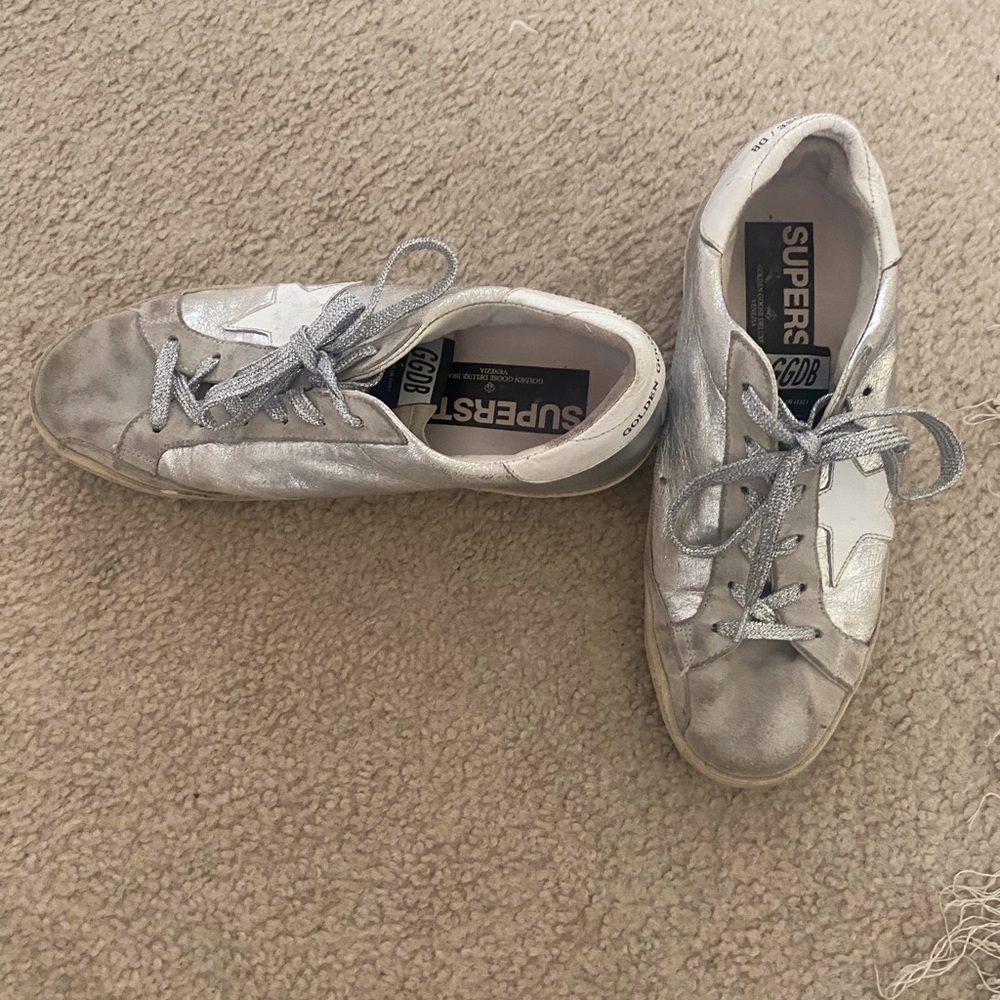 Golden goose sneakers. Slightly used. Size 8